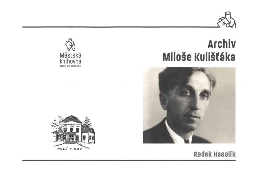 Archiv Miloše Kulišťáka – Edice Milé tisky č. 22 + reportáž TV Beskyd (rozšíření provozu)
