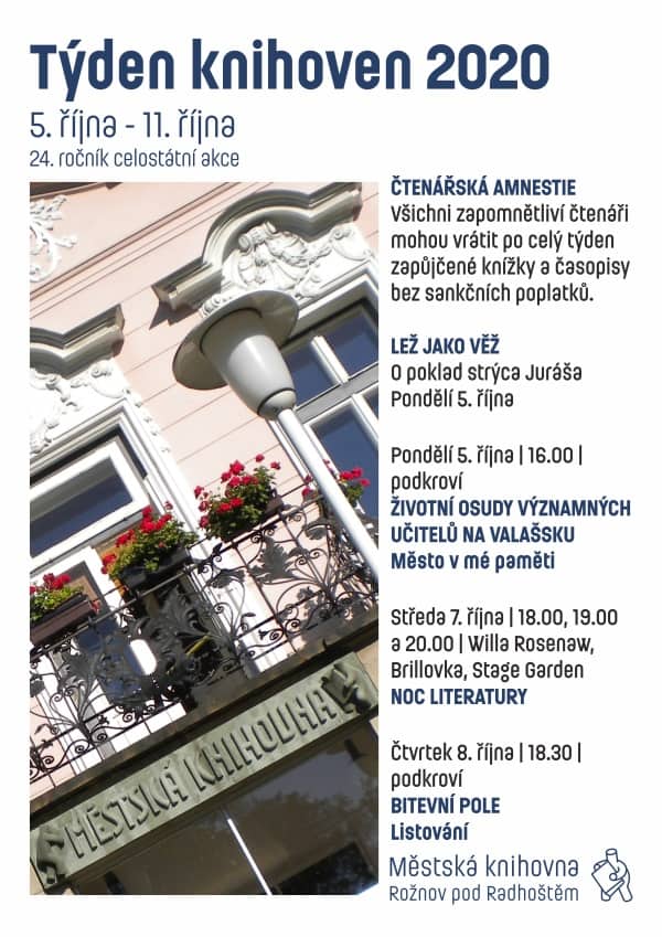 Týden knihoven 5. října – 11. října