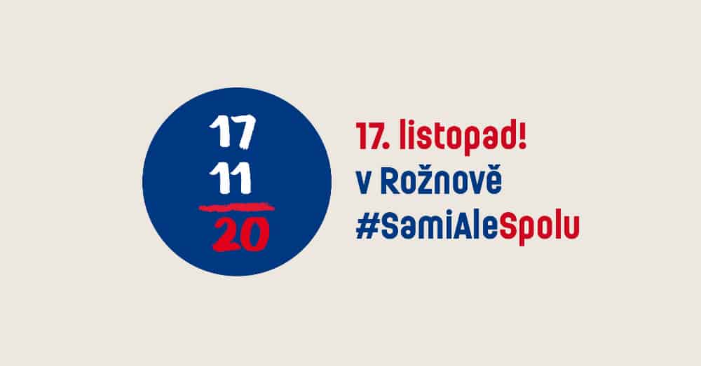 17. listopad – sami, ale spolu