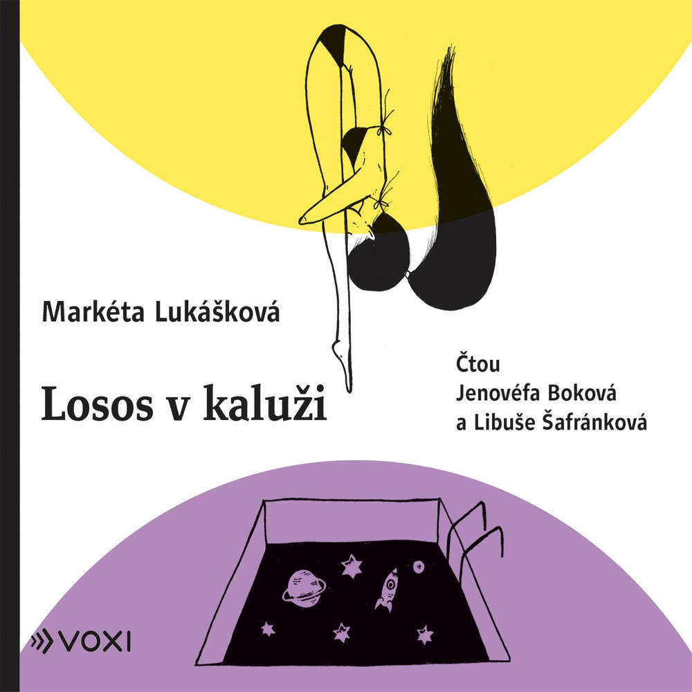 obal knihy - LUKÁŠKOVÁ, Markéta. Losos v kaluži.