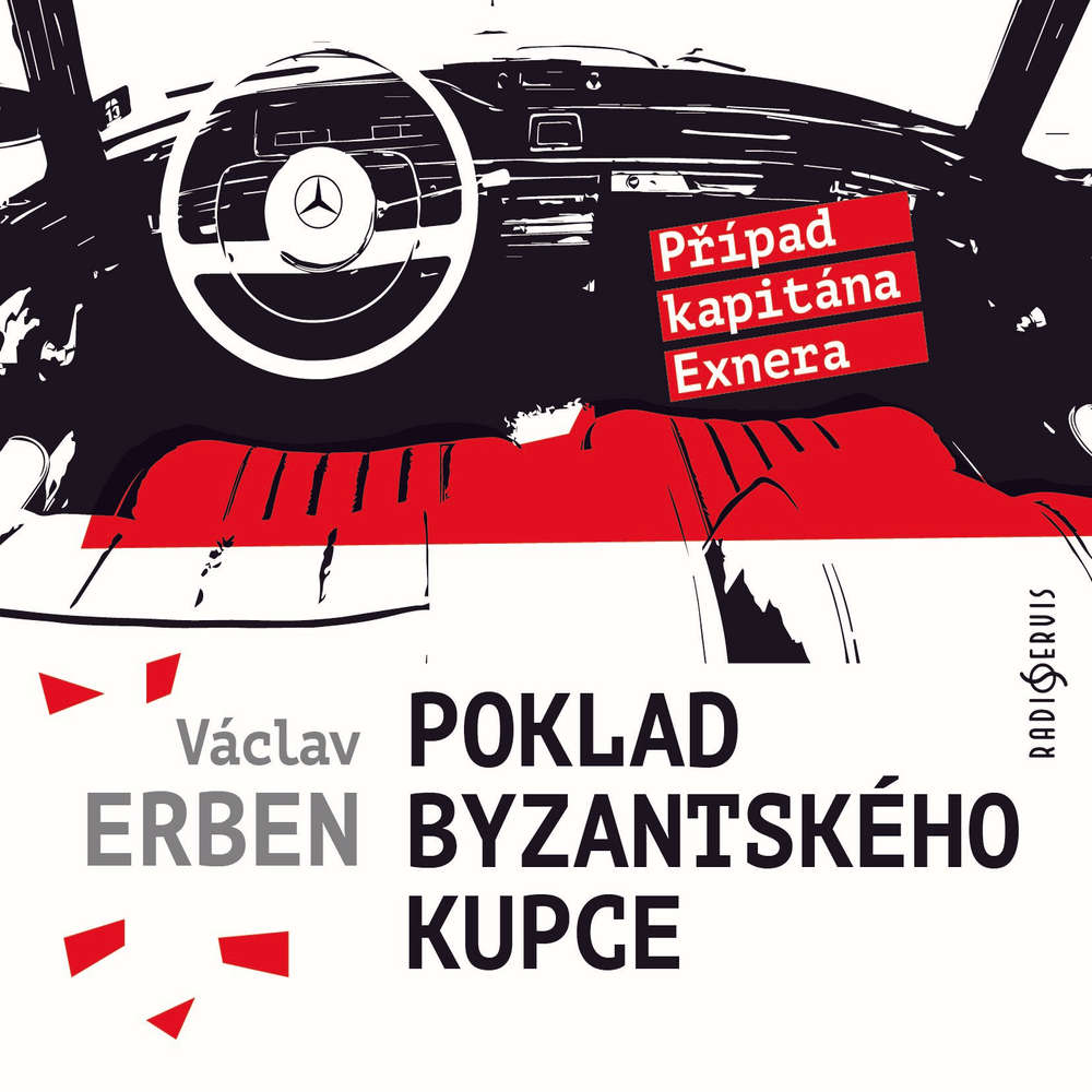 obal knihy - ERBEN, Václav. Poklad byzantského kupce: Případ kapitána Exnera.