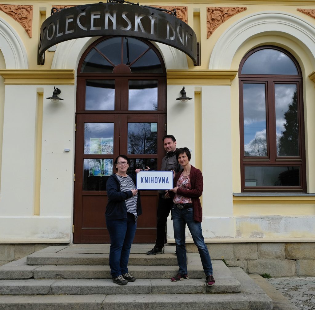 Otevření knihovny ve Společenském domě