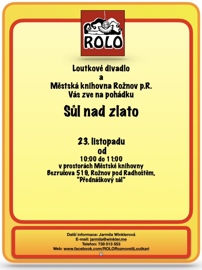 ROLO – Sůl nad zlato