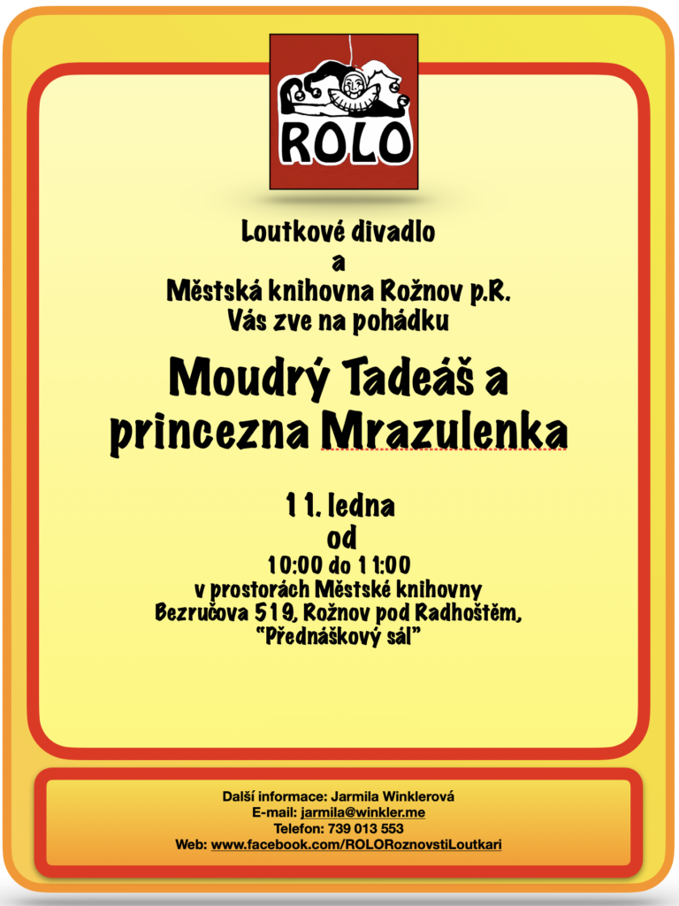 ROLO – O moudrém Tadeáši a princezně Mrazulence