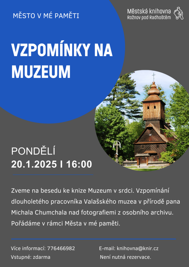 MĚSTO V MÉ PAMĚTI: Michal Chumchal – Vzpomínky na muzeum