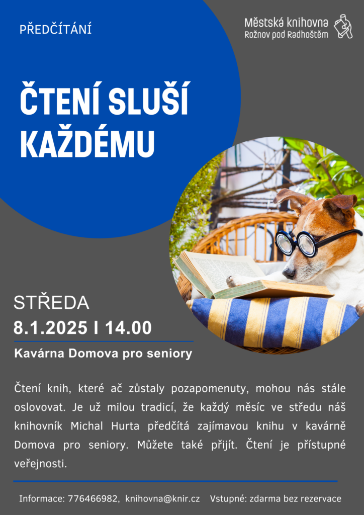 ČTENÍ SLUŠÍ KAŽDÉMU – Něco pozapomenutého