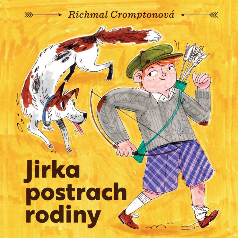 obal knihy - CROMPTON, Richmal. Jirka postrach rodiny.