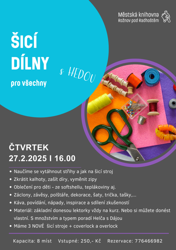 ŠICÍ DÍLNA