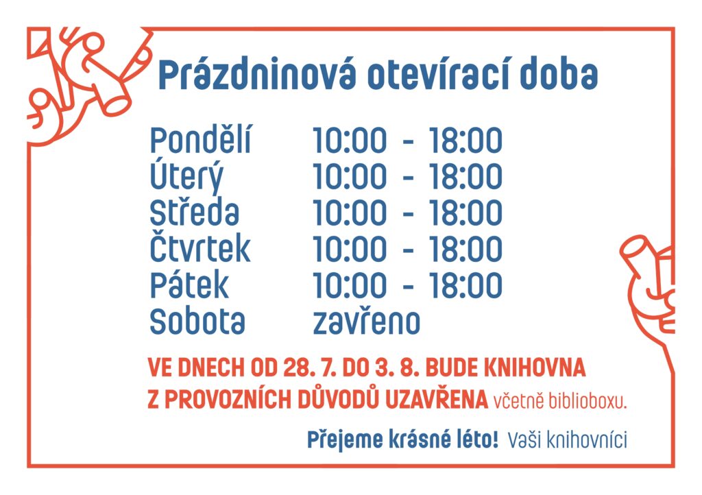 Prázdninová otevírací doba
