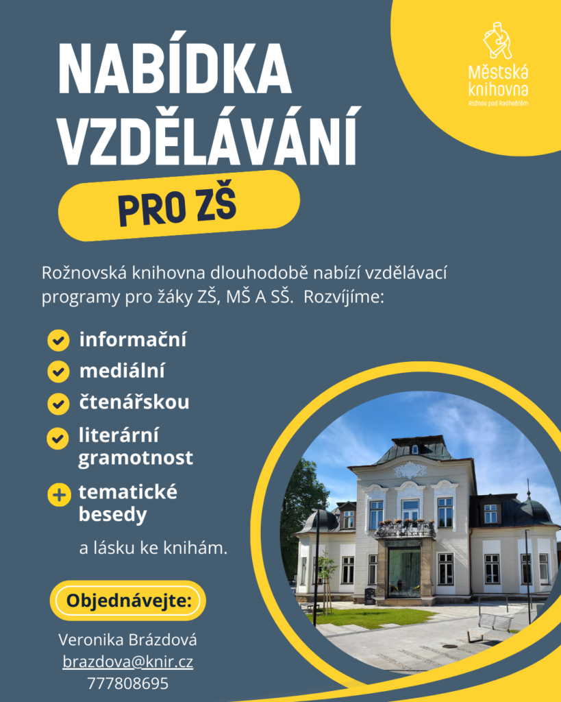 Nabídka besed 2025/26