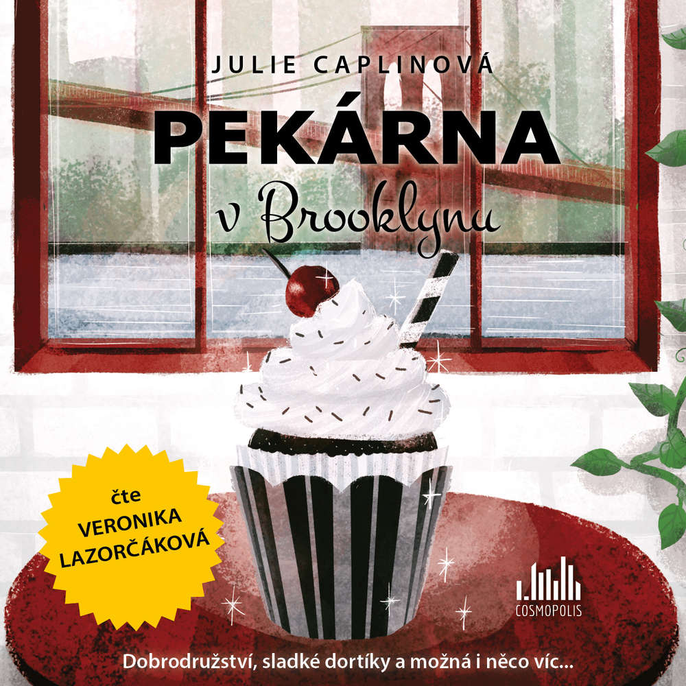obal knihy - CAPLIN, Julie. Pekárna v Brooklynu. CD.