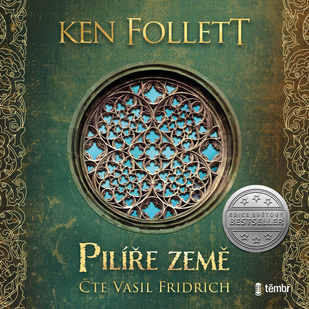 obal knihy - FOLLETT, Ken. Pilíře země.