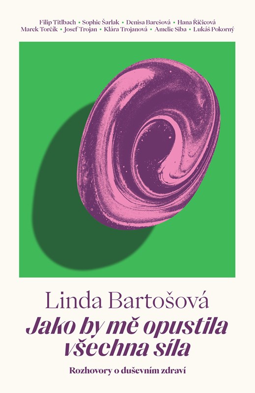 obal knihy - BARTOŠOVÁ, Linda. Jako by mě opustila všechna síla: rozhovory o duševním zdraví.