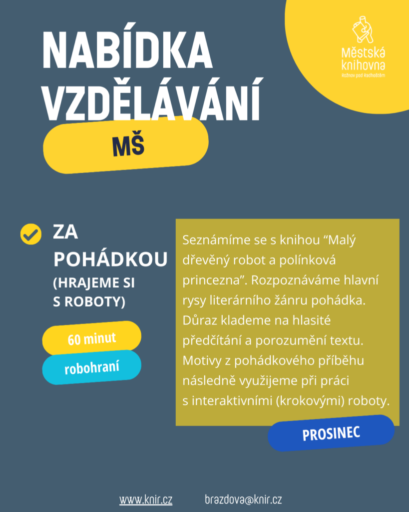 Nabídka vzdělávání