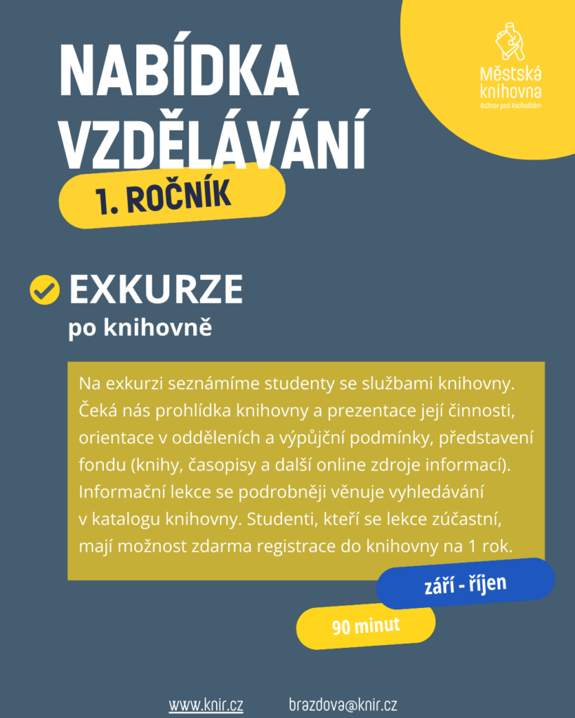 Nabídka vzdělávání