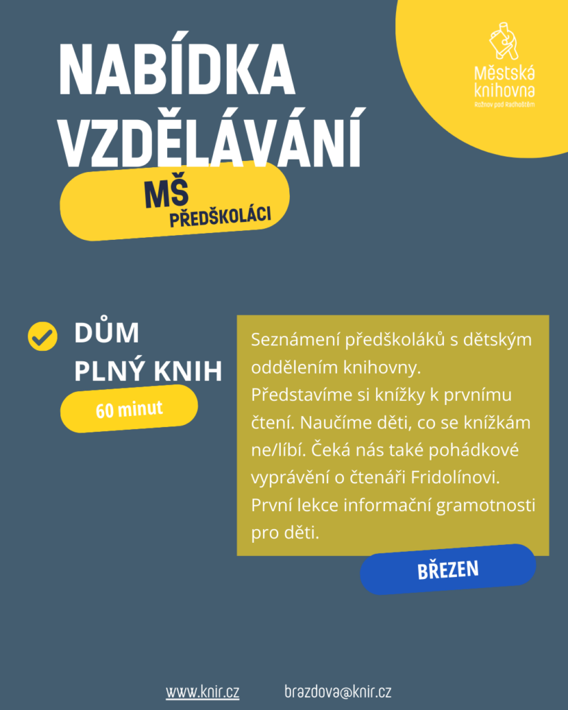 Nabídka vzdělávání