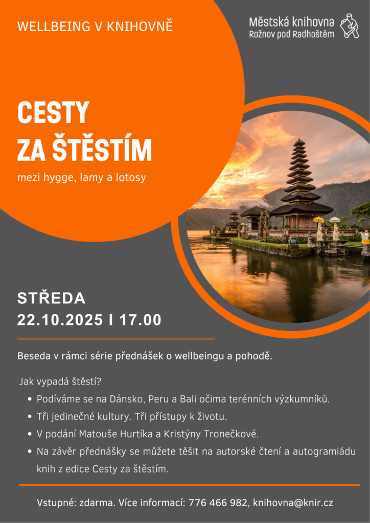 CESTY ZA ŠTĚSTÍM: mezi hygge, lamy a lotosy