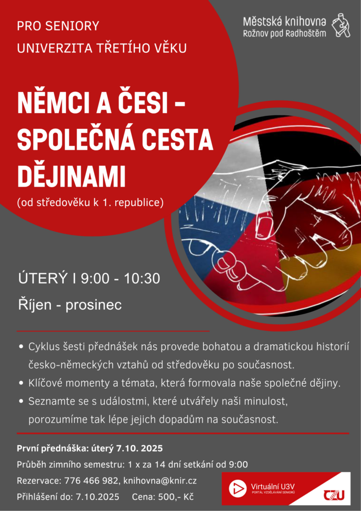 VU3V:  Němci a Češi – společná cesta dějinami (od středověku k 1. republice)