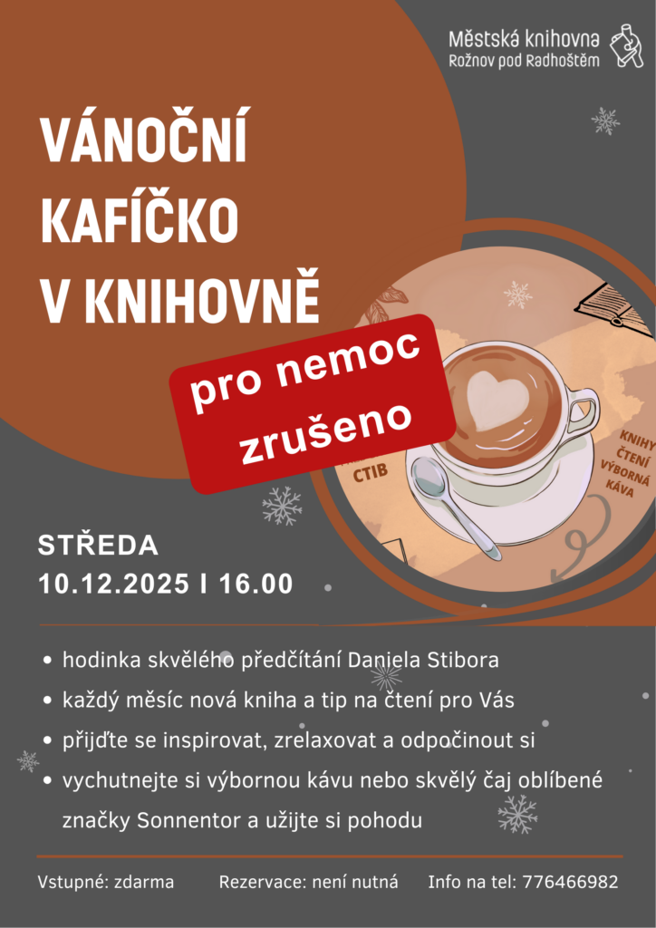 Vánoční kafíčko – zrušeno