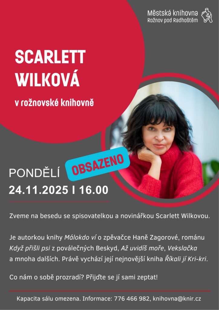 Scarlett Wilková – kapacita sálu naplněna