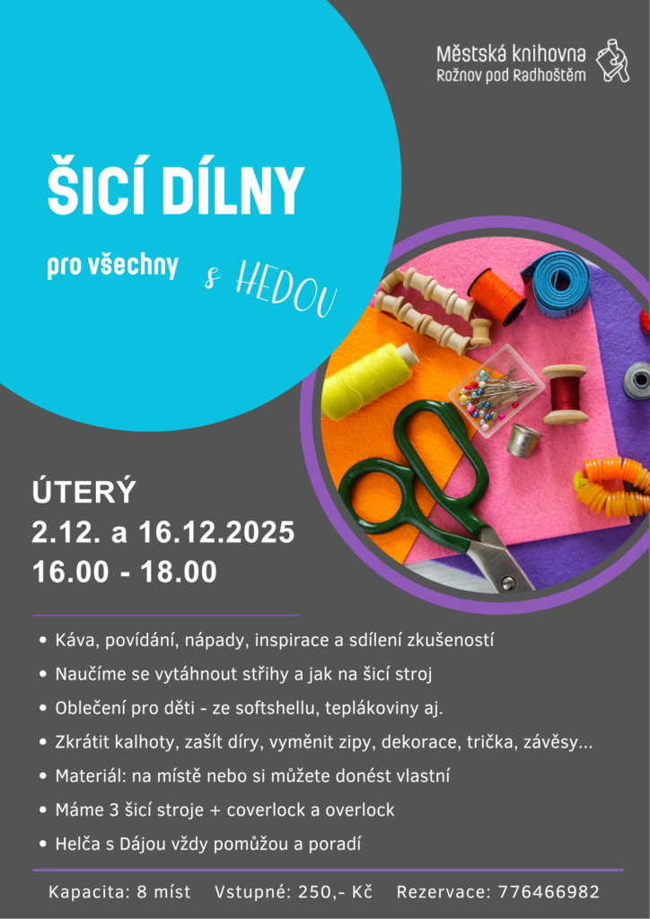 Šicí dílna s HEDOU