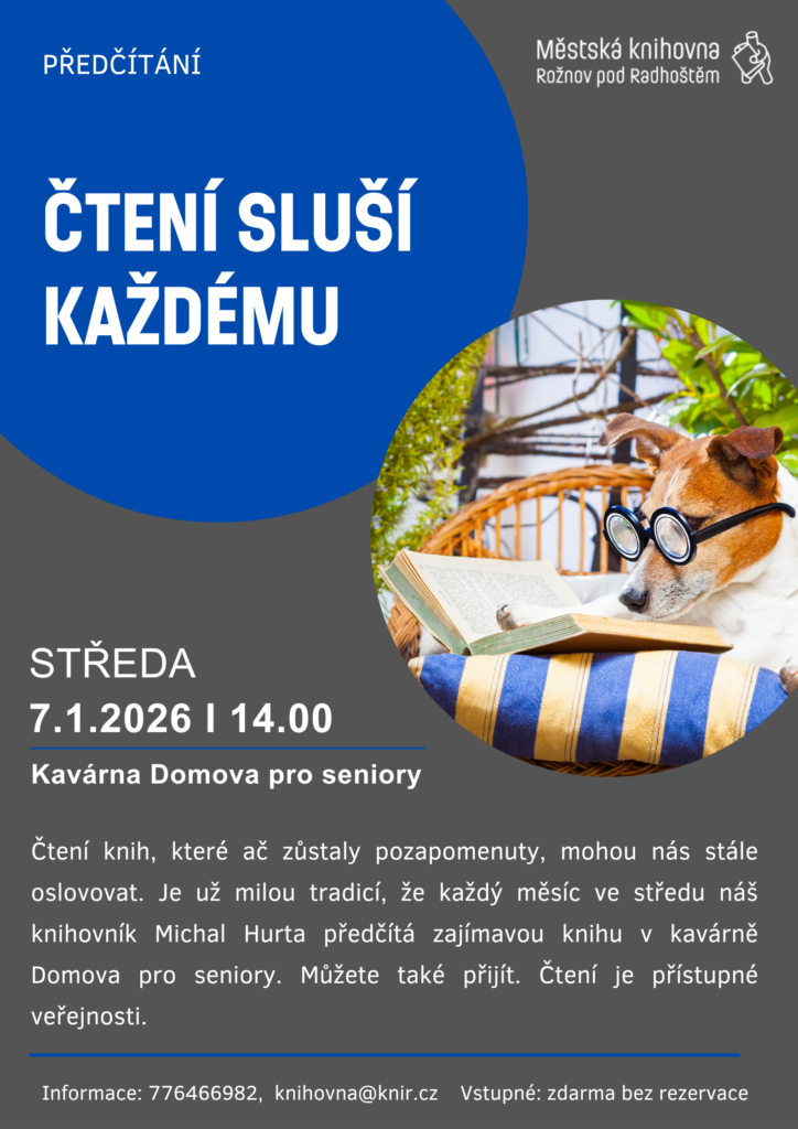 ČTENÍ SLUŠÍ KAŽDÉMU: Něco pozapomenutého