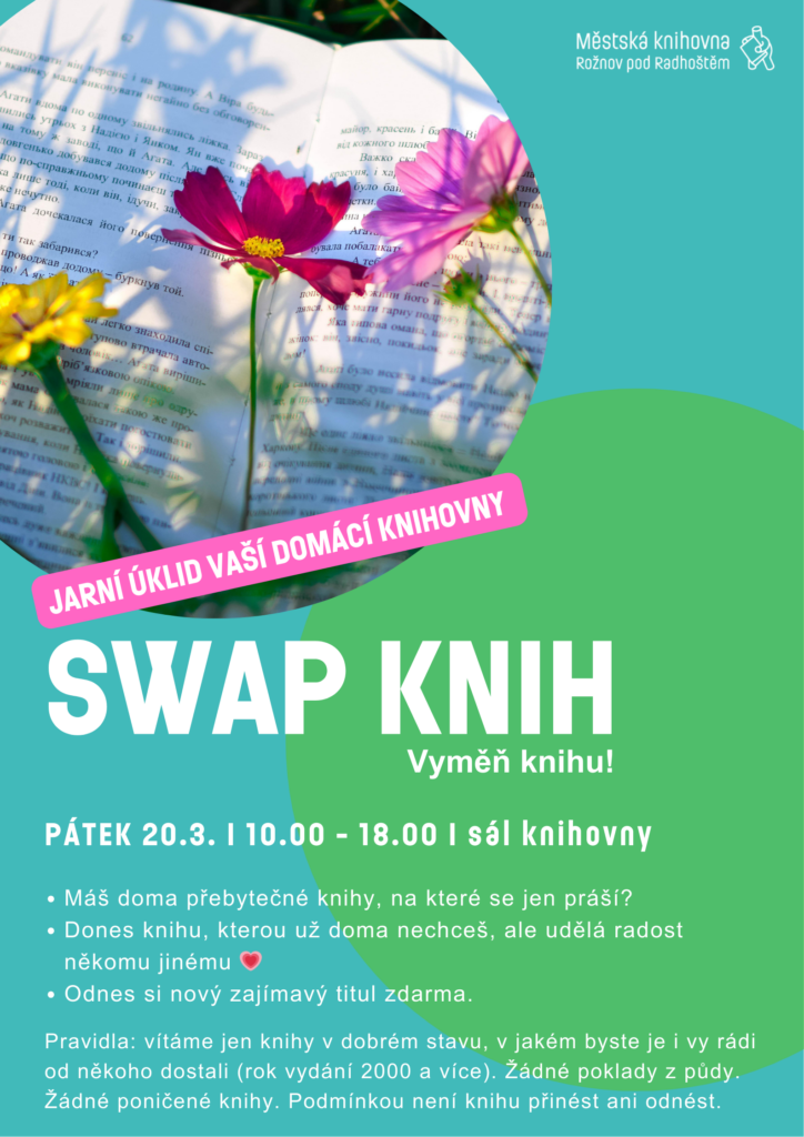 SWAP KNIH aneb Vyměň knihu!