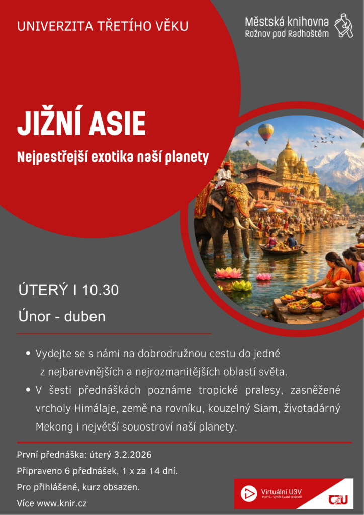 VU3V – Jižní Asie – nejpestřejší exotika naší planety: Zadní Indií na jih k rovníku