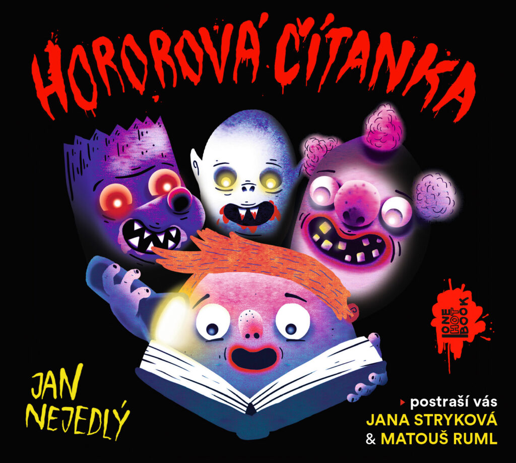 obal knihy - NEJEDLÝ, Jan. Hororová čítanka. CD