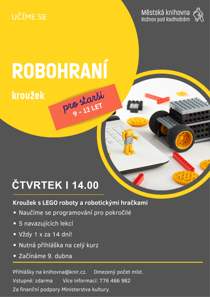 ROBOHRANÍ – programování s LEGO roboty