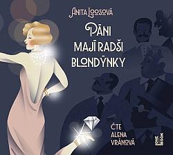 obal knihy - LOOS, Anita. Páni mají radši blondýnky. CD