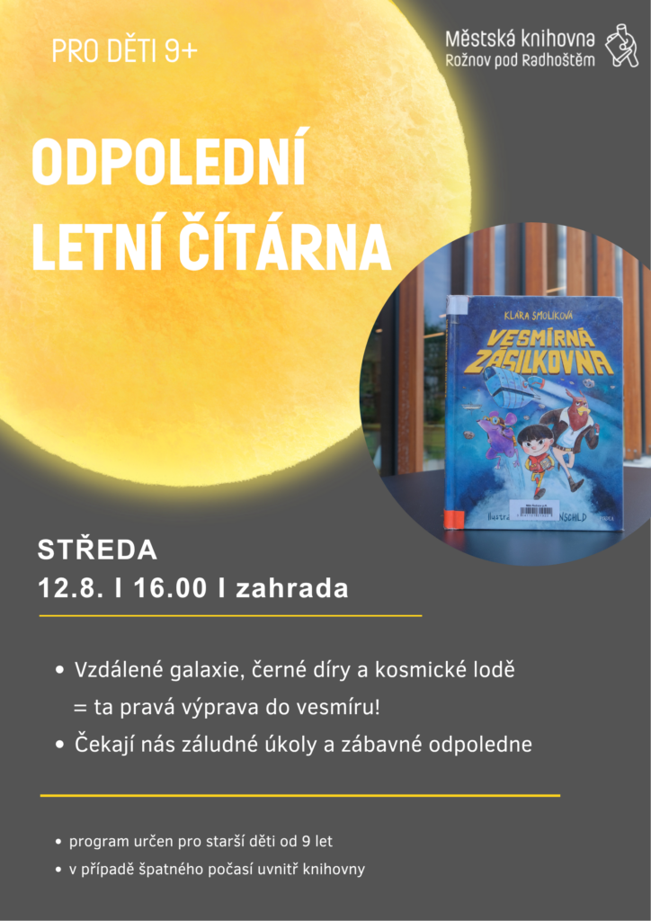 Odpolední letní čítárna