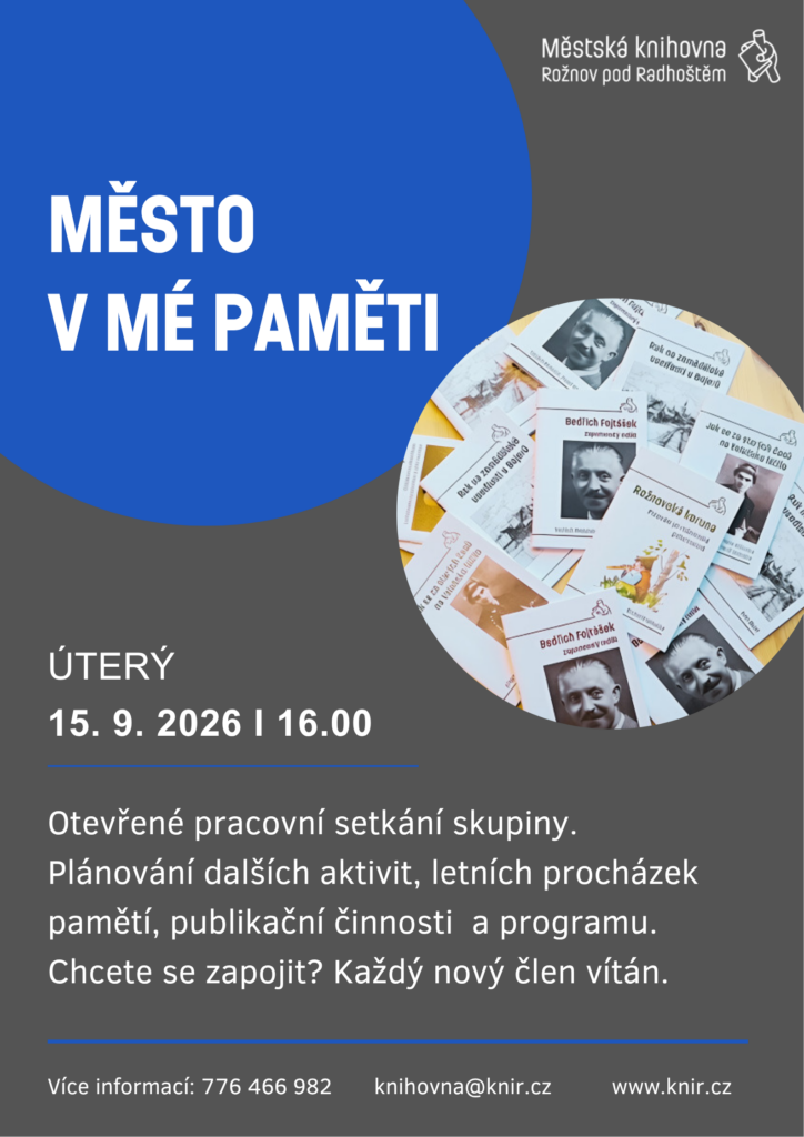 MĚSTO V MÉ PAMĚTI