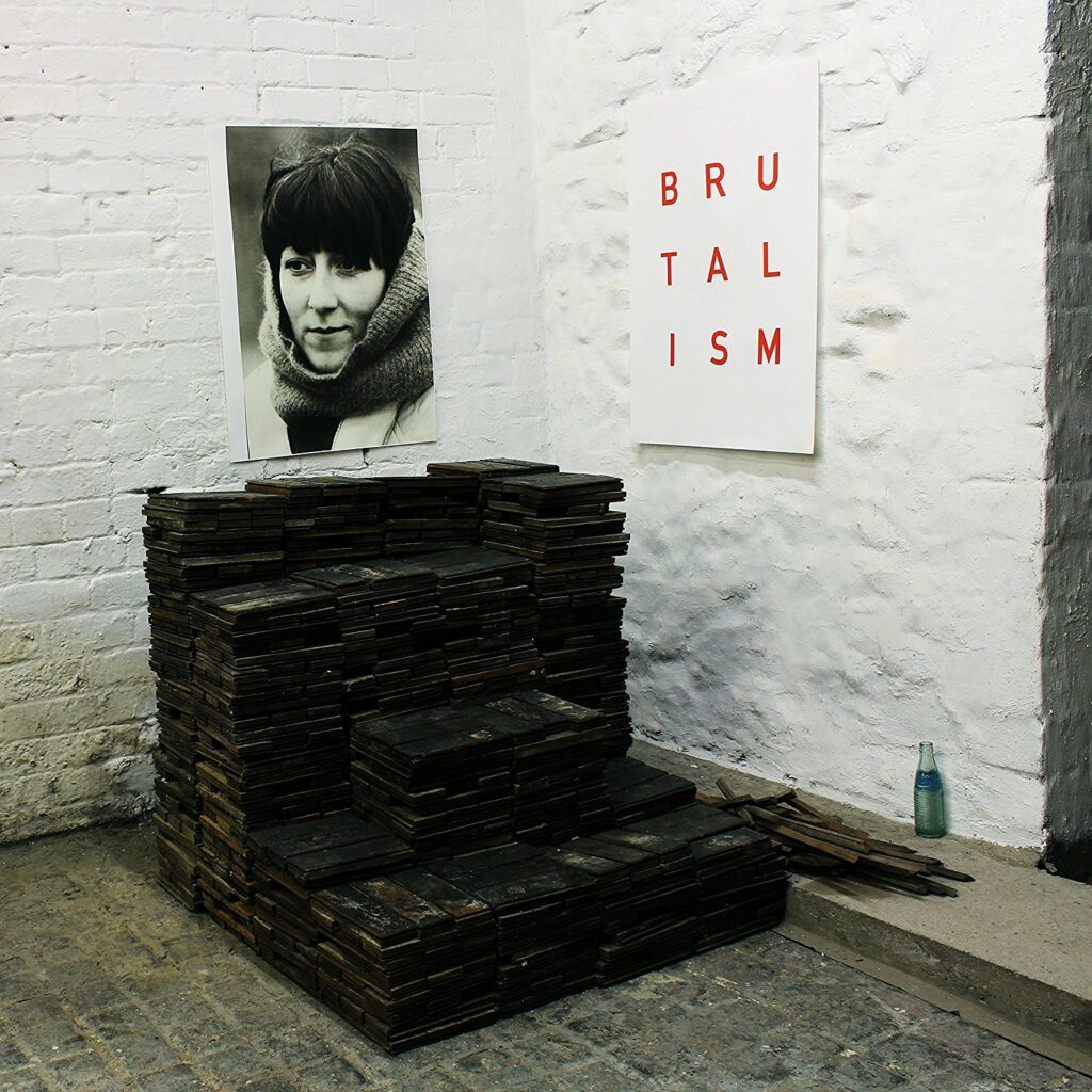 obal knihy - IDLES.  Brutalism