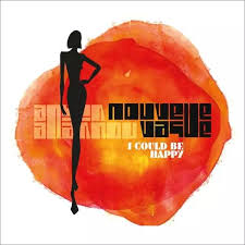 obal knihy - NOUVELLE VAGUE.  I could be happy