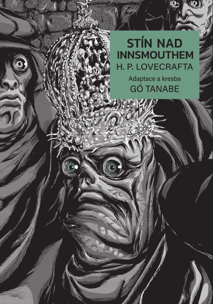 obal knihy - TANABE, Gó. Stín nad Innsmouthem H.P. Lovecrafta