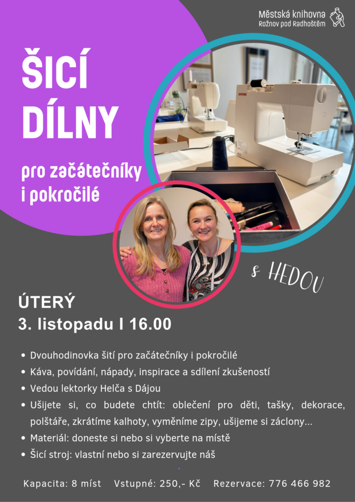 ŠICÍ DÍLNY